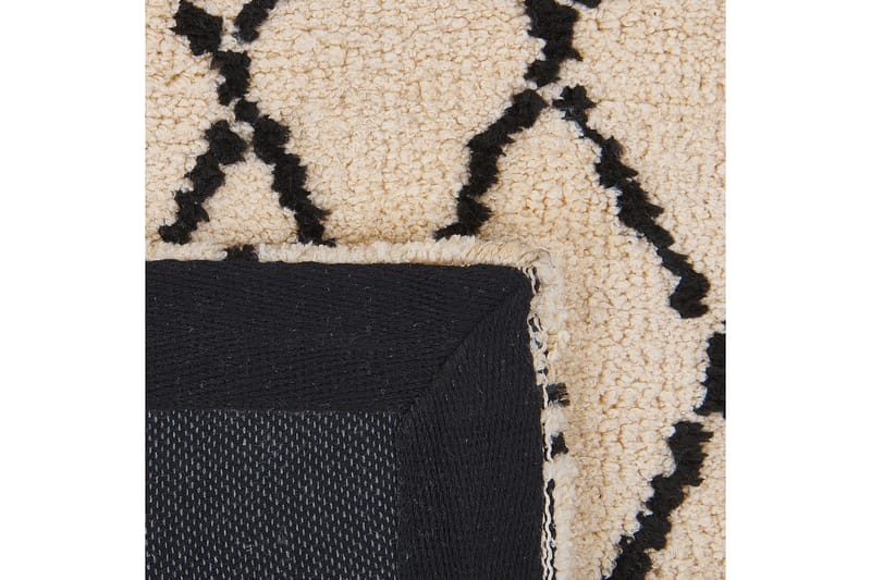 Midyat Ryeteppe 80x150 cm - Beige - Tekstiler & tepper - Teppe & matte - Moderne matte - Friezematte