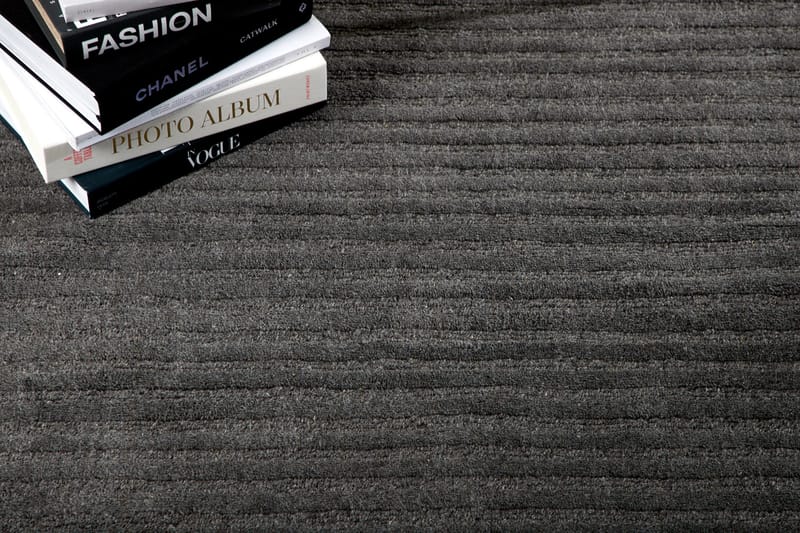 Milton Ullteppe 160x230 cm - Mørk grå - Tekstiler & tepper - Teppe & matte - Moderne matte - Ullteppe