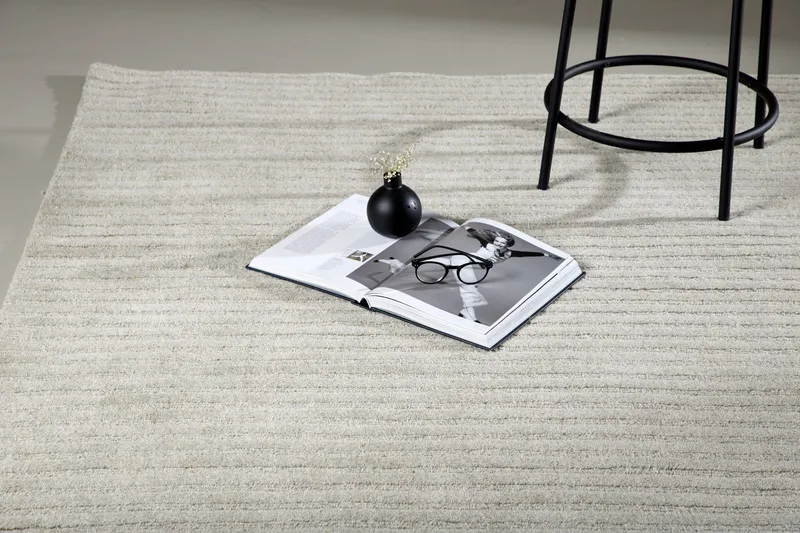 Milton Ullteppe 200x300 cm, Lys grå
