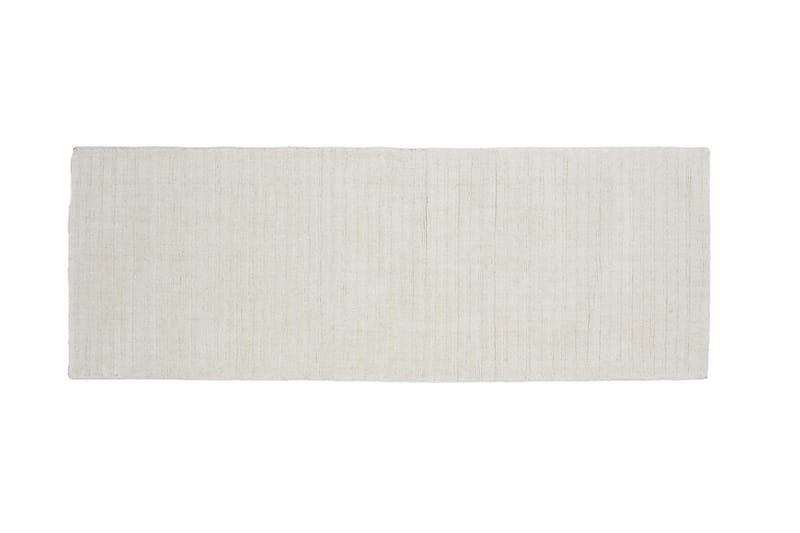 Milton Ullteppe 70x200 cm Rektangulær - Hvit - Tekstiler & tepper - Teppe & matte - Moderne matte - Ullteppe