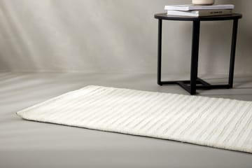 Milton Ullteppe 70x200 cm Rektangulær - Hvit - Tekstiler & tepper - Teppe & matte - Moderne matte - Ullteppe