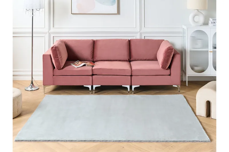 Mirpur Skinnteppe 80x150 cm - Grå - Tekstiler & tepper - Teppe & matte - Moderne matte - Wiltontepper