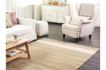 Mirza Juteteppe 160x230 cm - Beige - Tekstiler & tepper - Teppe & matte - Moderne matte - Jutematter & hampematter