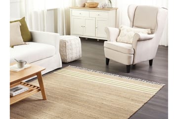 Mirza Juteteppe 160x230 cm - Beige - Tekstiler & tepper - Teppe & matte - Moderne matte - Jutematter & hampematter