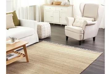 Mirza Juteteppe 160x230 cm - Beige - Tekstiler & tepper - Teppe & matte - Moderne matte - Jutematter & hampematter