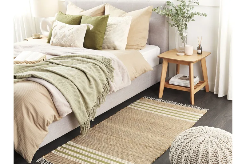 Mirza Juteteppe 80x150 cm - Beige - Tekstiler & tepper - Teppe & matte - Moderne matte - Jutematter & hampematter