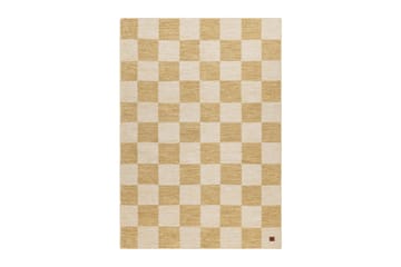 Moharan Ullteppe 140x200 cm Rektangulært - Gul - Tekstiler & tepper - Teppe & matte - Moderne matte - Ullteppe