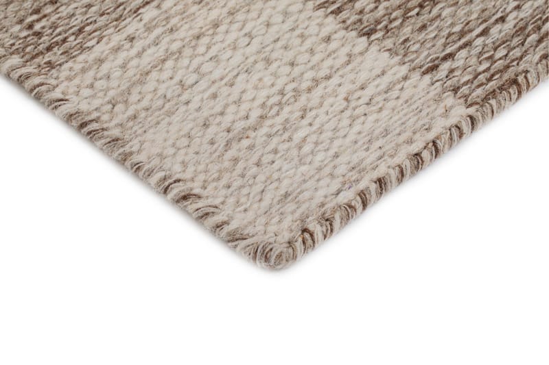 Moharan Ullteppe 140x200 cm Rektangulært - Mørk beige - Tekstiler & tepper - Teppe & matte - Moderne matte - Ullteppe
