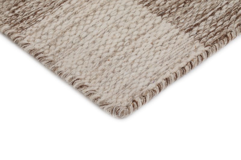 Moharan Ullteppe 140x200 cm Rektangulært - Mørk beige - Tekstiler & tepper - Teppe & matte - Moderne matte - Ullteppe