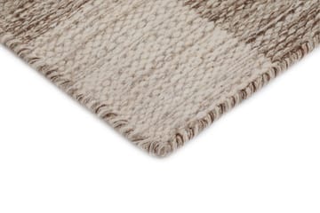 Moharan Ullteppe 160x230 cm Rektangulært - Mørk beige - Tekstiler & tepper - Teppe & matte - Moderne matte - Ullteppe