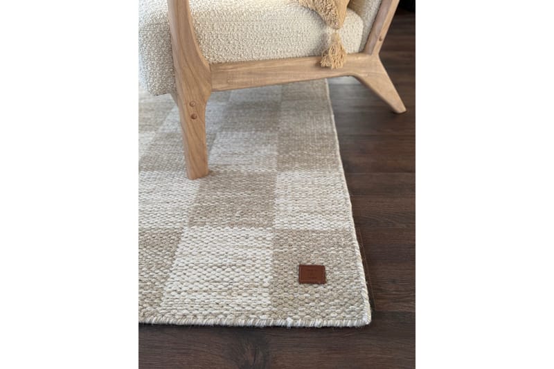 Moharan Ullteppe 200x300 cm Rektangulært - Lin - Tekstiler & tepper - Teppe & matte - Moderne matte - Ullteppe