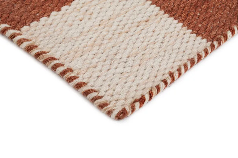 Moharan Ullteppe 200x300 cm Rektangulært - Terrakotta - Tekstiler & tepper - Teppe & matte - Moderne matte - Ullteppe