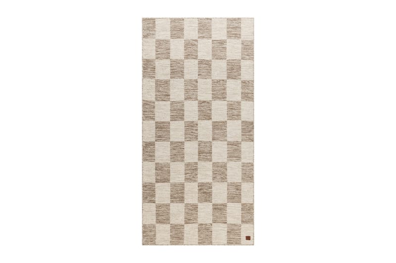 Moharan Ullteppe 75x200 cm Avlangt, Mørk beige