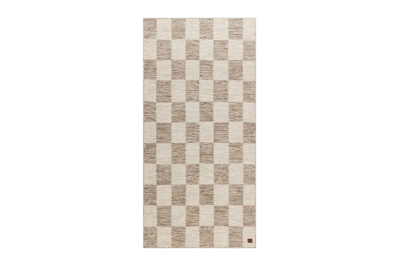 Moharan Ullteppe 75x200 cm Avlangt - Mørk beige - Tekstiler & tepper - Teppe & matte - Moderne matte - Ullteppe