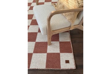 Moharan Ullteppe 75x200 cm Avlangt - Terrakotta - Tekstiler & tepper - Teppe & matte - Moderne matte - Ullteppe