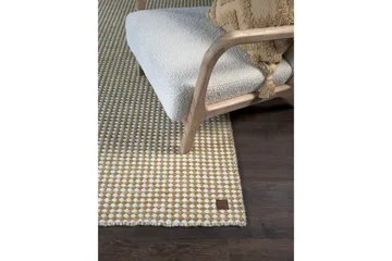 Mohardi Ullteppe 140x200 cm Rektangulært - Gul - Tekstiler & tepper - Teppe & matte - Moderne matte - Ullteppe