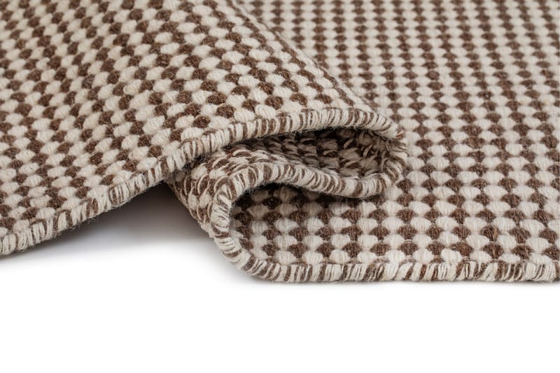 Mohardi Ullteppe 140x200 cm Rektangulært - Mørk beige - Tekstiler & tepper - Teppe & matte - Moderne matte - Ullteppe