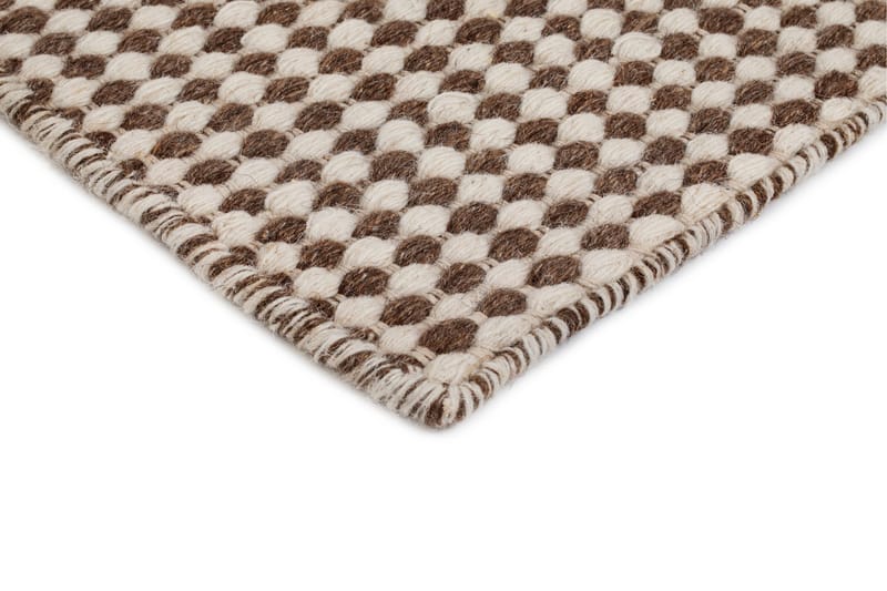 Mohardi Ullteppe 160x230 cm Rektangulært - Mørk beige - Tekstiler & tepper - Teppe & matte - Moderne matte - Ullteppe