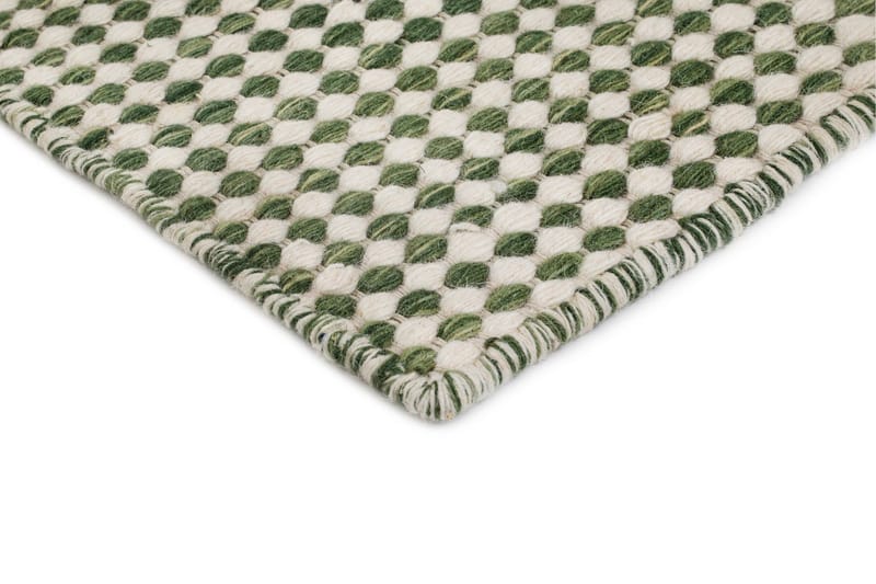 Mohardi Ullteppe 160x230 cm Rektangulært - Smaragdgrønn - Tekstiler & tepper - Teppe & matte - Moderne matte - Ullteppe