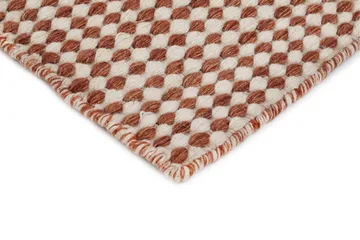 Mohardi Ullteppe 160x230 cm Rektangulært - Terrakotta - Tekstiler & tepper - Teppe & matte - Moderne matte - Ullteppe