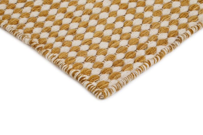 Mohardi Ullteppe 240x340 cm Rektangulært - Gul - Tekstiler & tepper - Teppe & matte - Moderne matte - Ullteppe