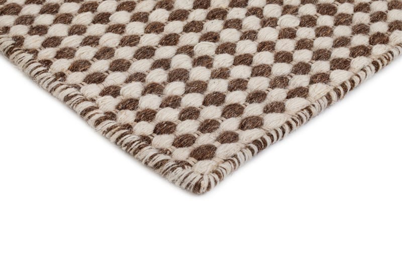 Mohardi Ullteppe 80x300 cm Avlangt - Mørk beige - Tekstiler & tepper - Teppe & matte - Moderne matte - Ullteppe