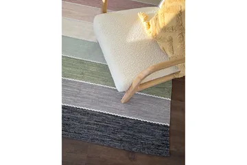 Mohsina Bomullsteppe 200x290 cm Rektangulært - Flerfarget - Tekstiler & tepper - Teppe & matte - Moderne matte - Bomullsmatter