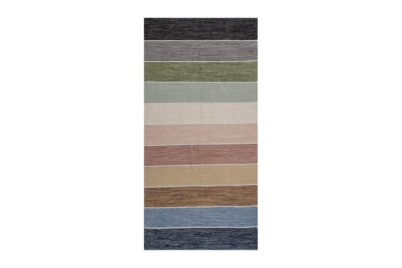 Mohsina Bomullsteppe 75x220 cm Avlangt - Flerfarget - Tekstiler & tepper - Teppe & matte - Moderne matte - Bomullsmatter