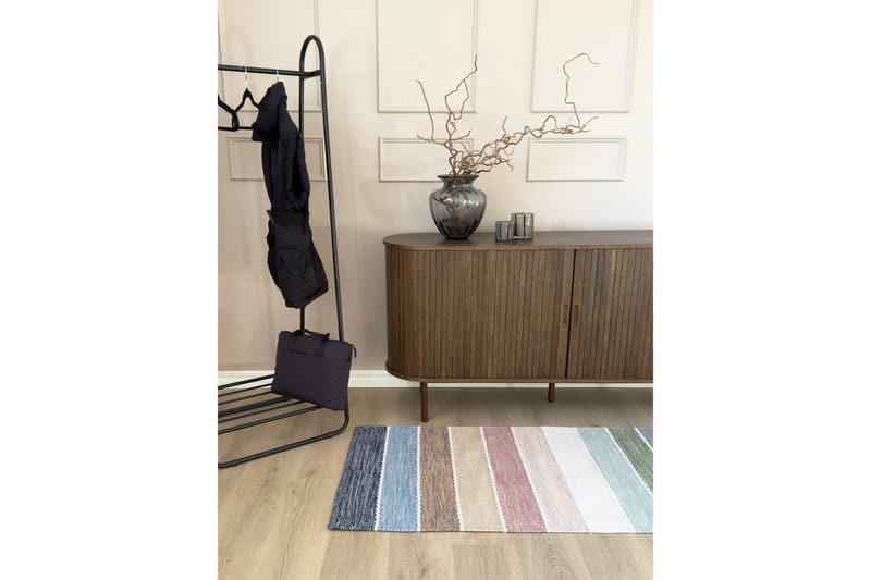 Mohsina Bomullsteppe 75x280 cm Avlangt - Flerfarget - Tekstiler & tepper - Teppe & matte - Moderne matte - Bomullsmatter