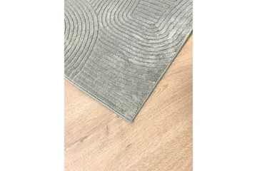 Momita Friezeteppe 200x290 cm Rektangulært - Grønn - Tekstiler & tepper - Teppe & matte - Moderne matte - Friezematte