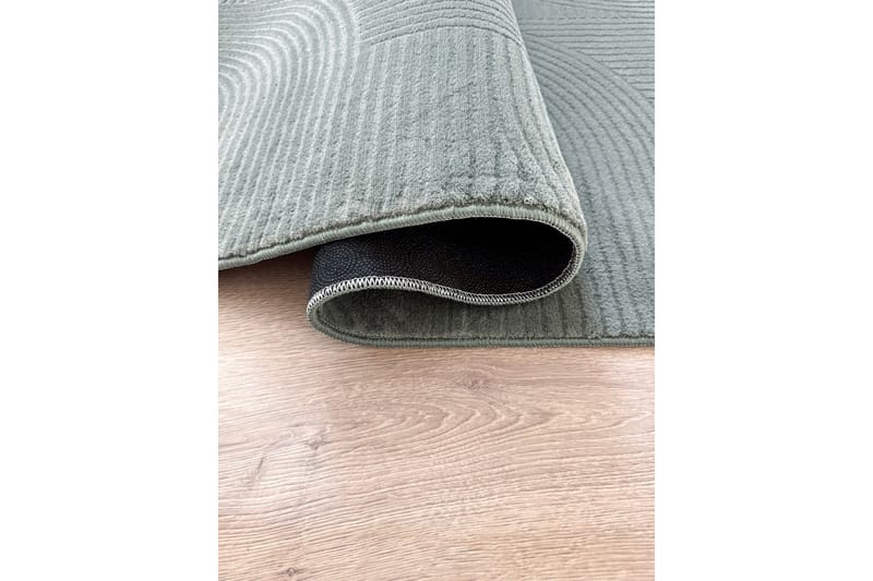 Momita Friezeteppe 80x150 cm Avlangt - Grønn - Tekstiler & tepper - Teppe & matte - Moderne matte - Friezematte