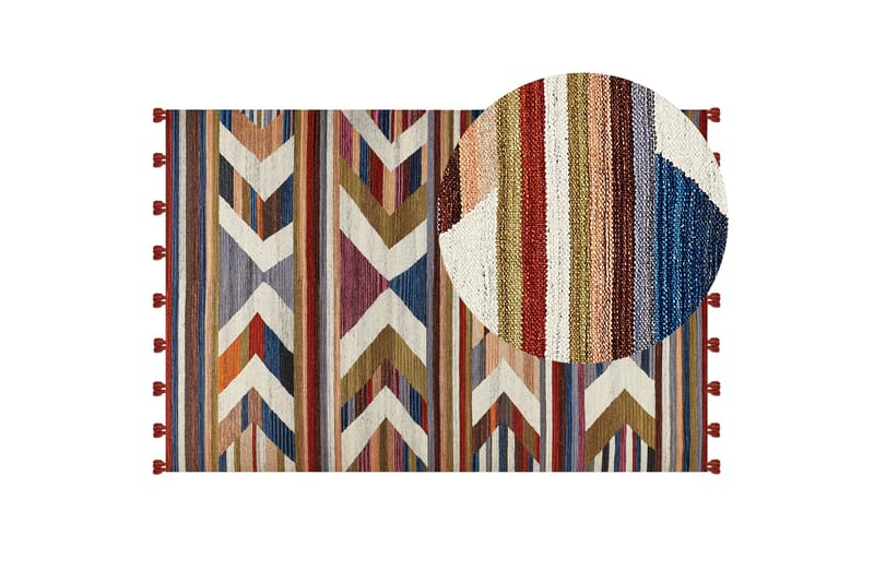 Mrgashat Ullteppe 200x300 cm - Blå - Tekstiler & tepper - Teppe & matte - Moderne matte - Gangmatter