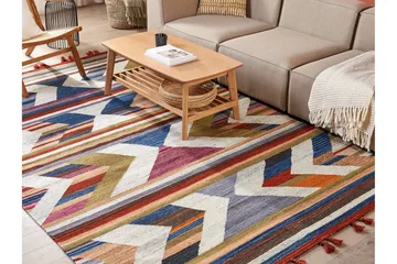 Mrgashat Ullteppe 200x300 cm - Blå - Tekstiler & tepper - Teppe & matte - Moderne matte - Gangmatter