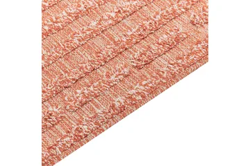 Mugla Ryeteppe 140x200 cm - Oransje - Tekstiler & tepper - Teppe & matte - Moderne matte - Bomullsmatter