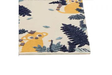 Naibos Bomullsteppe 80x150 cm - Beige - Tekstiler & tepper - Teppe & matte - Moderne matte - Bomullsmatter