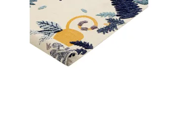 Naibos Bomullsteppe 80x150 cm - Beige - Tekstiler & tepper - Teppe & matte - Moderne matte - Bomullsmatter