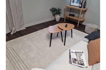 Nature Wiltonteppe 200x290 cm Rektangulær - Beige - Tekstiler & tepper - Teppe & matte - Moderne matte - Friezematte