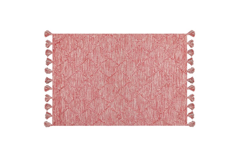 Nigde Ryeteppe 140x200 cm, Rød