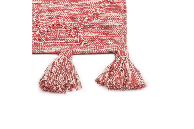 Nigde Ryeteppe 160x230 cm - Rød - Tekstiler & tepper - Teppe & matte - Moderne matte - Ryetepper