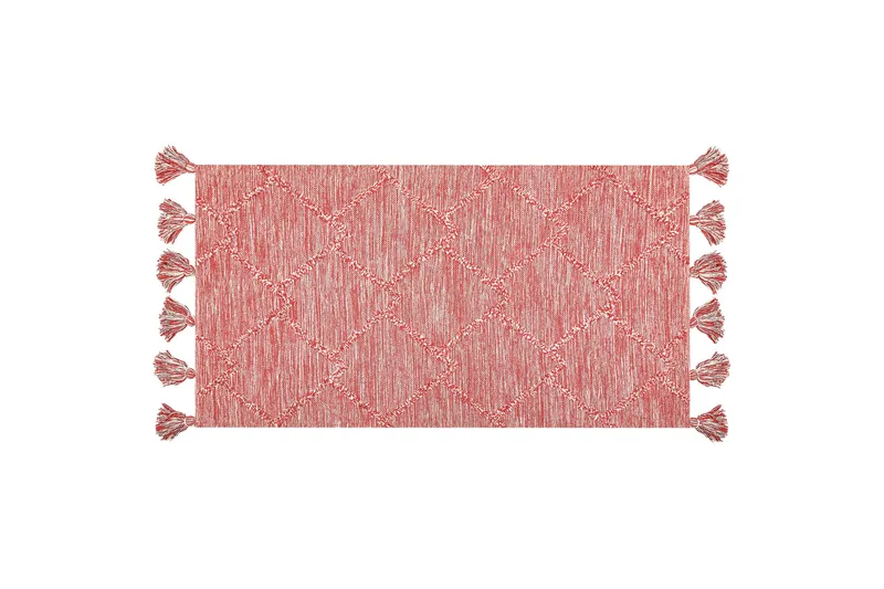 Nigde Ryeteppe 80x150 cm, Rød