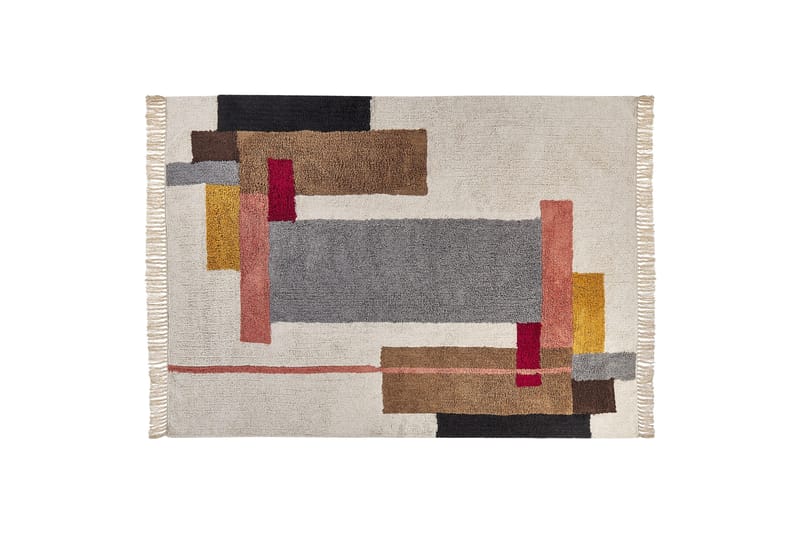 Niksar Ryeteppe 140x200 cm, Beige