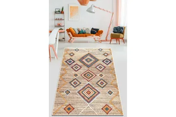 Nirvat Wiltonteppe 120x160 cm Rektangulær - Flerfarget - Tekstiler & tepper - Teppe & matte - Moderne matte - Wiltontepper