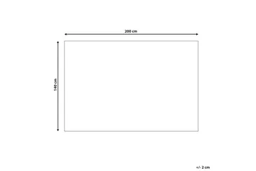 Nizip Ryeteppe 140x200 cm - Rosa - Tekstiler & tepper - Teppe & matte - Moderne matte - Ryetepper