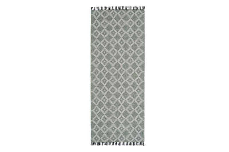 Noor Bomullteppe 170x250 cm Rektangulær - Grønn - Tekstiler & tepper - Teppe & matte - Moderne matte - Bomullsmatter