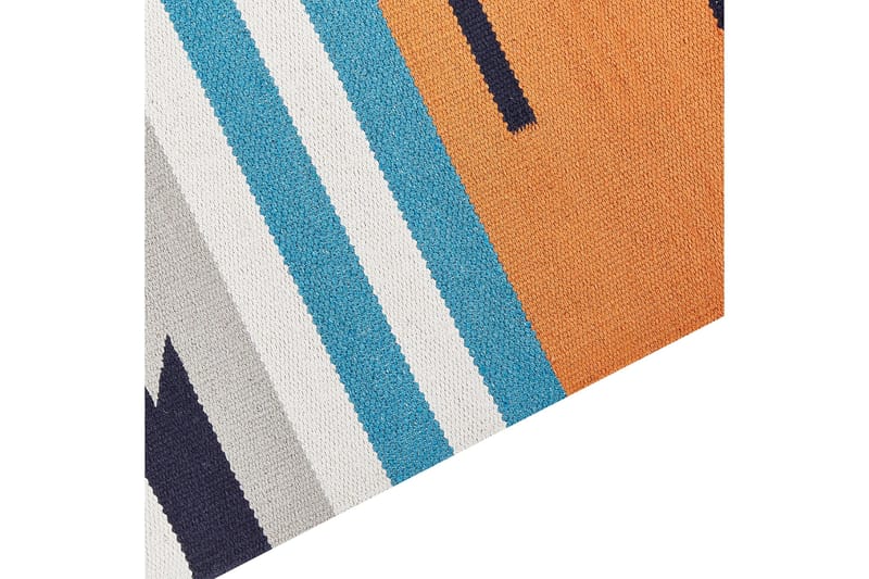 Noratus Bomullsteppe 200x300 cm - Blå - Tekstiler & tepper - Teppe & matte - Moderne matte - Bomullsmatter