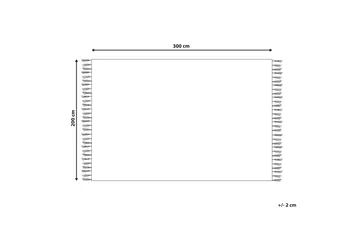 Noratus Bomullsteppe 200x300 cm - Blå - Tekstiler & tepper - Teppe & matte - Moderne matte - Bomullsmatter