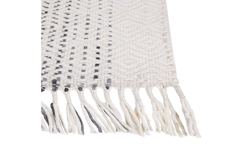 Omerli Ullteppe 140x200 cm - Svart/hvit - Tekstiler & tepper - Teppe & matte - Moderne matte - Ullteppe
