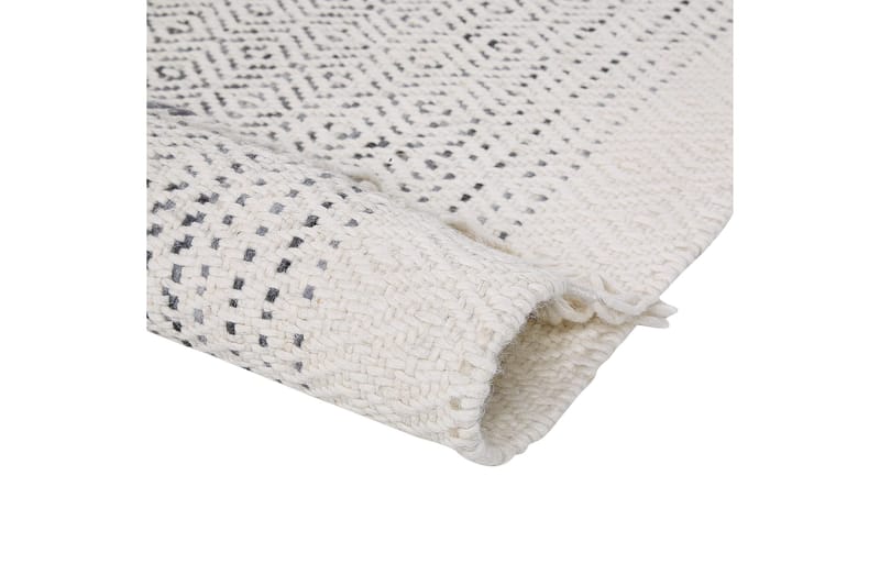 Omerli Ullteppe 160x230 cm - Svart/hvit - Tekstiler & tepper - Teppe & matte - Moderne matte - Ullteppe