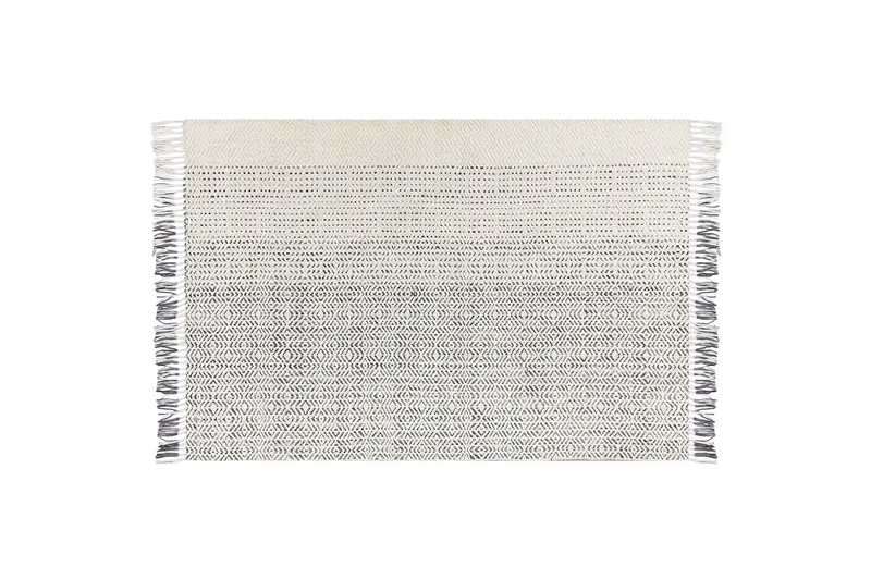 Omerli Ullteppe 160x230 cm, Svart/hvit