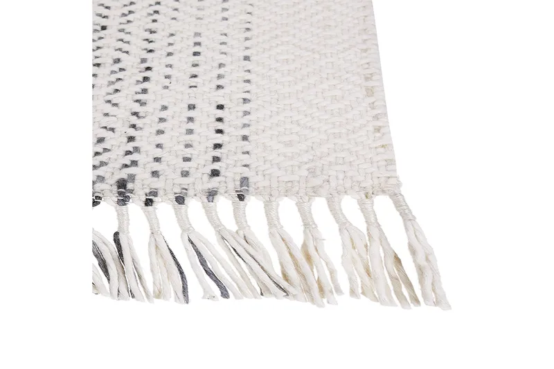Omerli Ullteppe 80x150 cm - Svart/hvit - Tekstiler & tepper - Teppe & matte - Moderne matte - Ullteppe